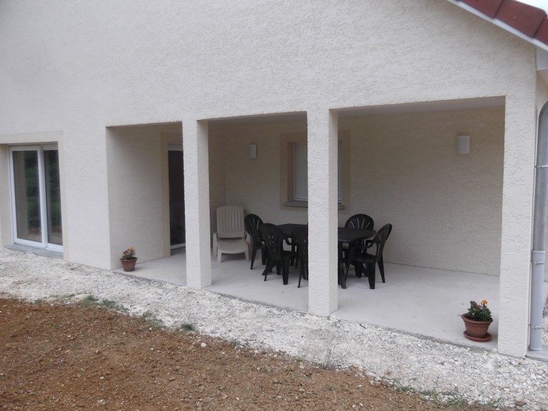 Terrasse couverte du gite